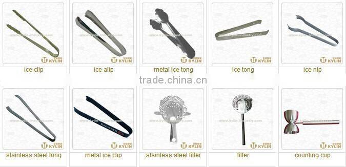 ice tong with lacquer coated