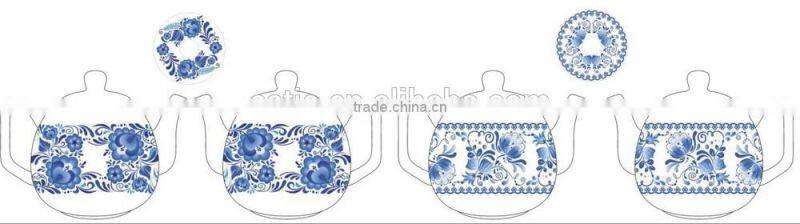 3.0L Electric Russian s/s Samovar CA-900G with ceramic teapot