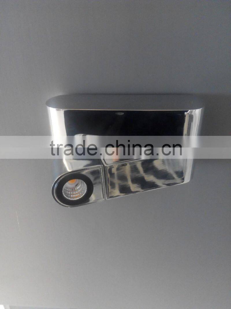 Gold hotel wall lamp 1*3W foldable LED Wall Light with driver OMK-BD023