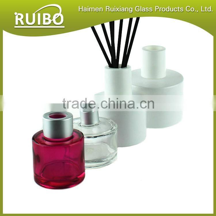 Hot sale 50ml reed diffuser bottles with diffuser reeds and various caps