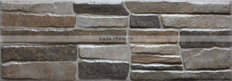 175*500mm 3D outdoor stone ceramic wall tiles from Fujian Ruicheng