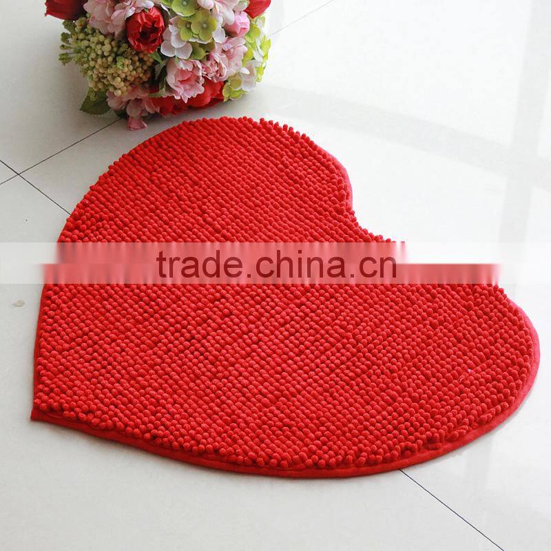 polyester floor mat with short pile