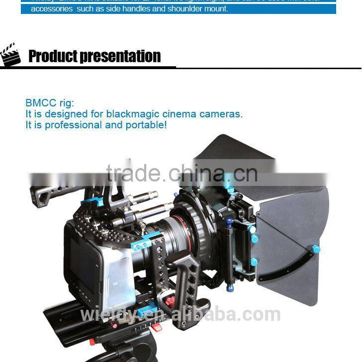 BMCC RIG blackmagic cinema camera rig