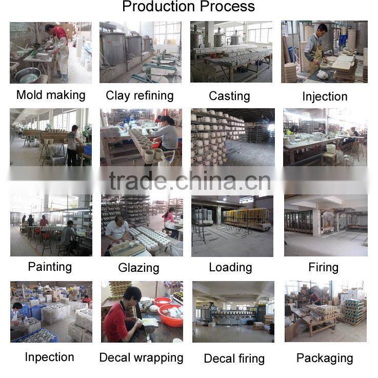 Chaozhou porcelain 16pcs round dinner sets