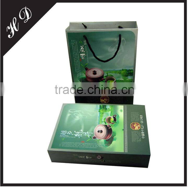 Wood Box Gift Packing For Tea