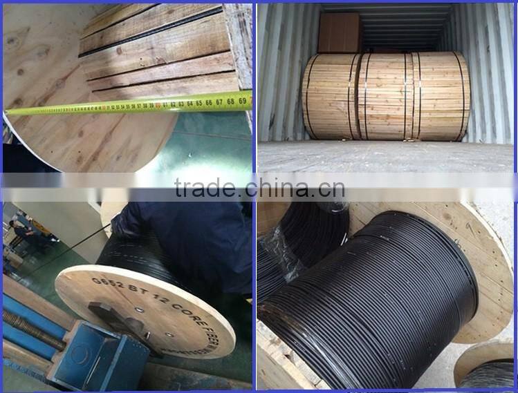 Lighting plastic optical fiber cable conduits underground