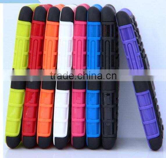 Particular design Tough hard smart Shockproof Armor Cover case rugged heavy duty Case Dual Layer for HTC ONE