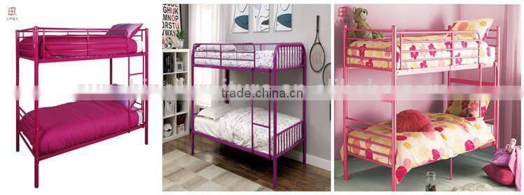 Modern Design School Bed Adult Metal Double Bunk Bed