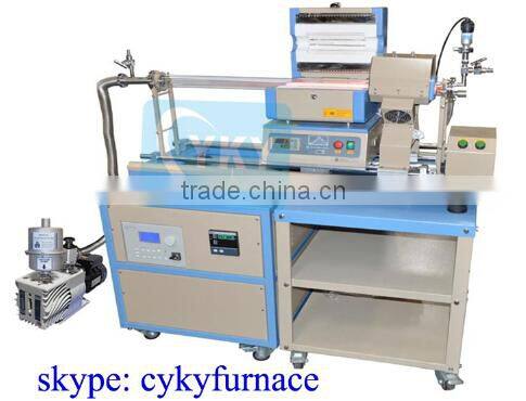 Max.1200C Auto-Sliding PECVD Tube Furnace / PECVD tube furnace