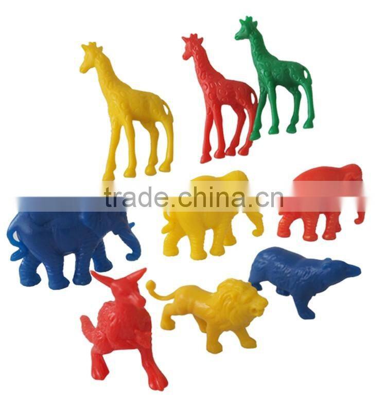 Educational Counters Toy 10 Shapes Wild Animal Counters