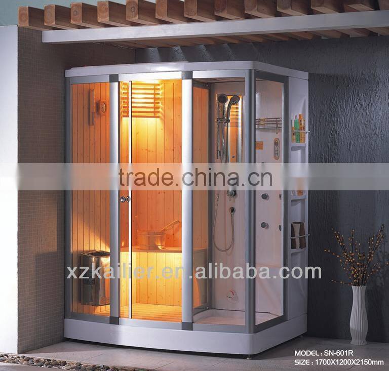 Popular Dry/Steam Sauna with Multi-function Sauna