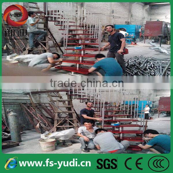 hot sell staircase glass railing designs for home decor