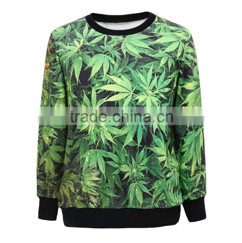 2015 hot sale top for women wholesale printed sweatshirt