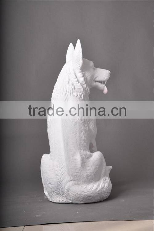 life size dog clothes model