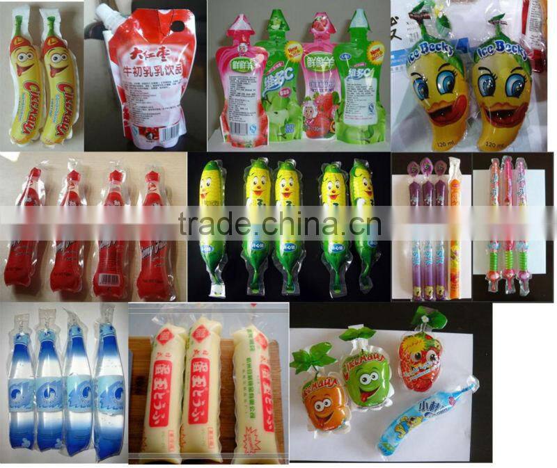 original sour milk sachet forming bag filling sealing machine automatic making bag