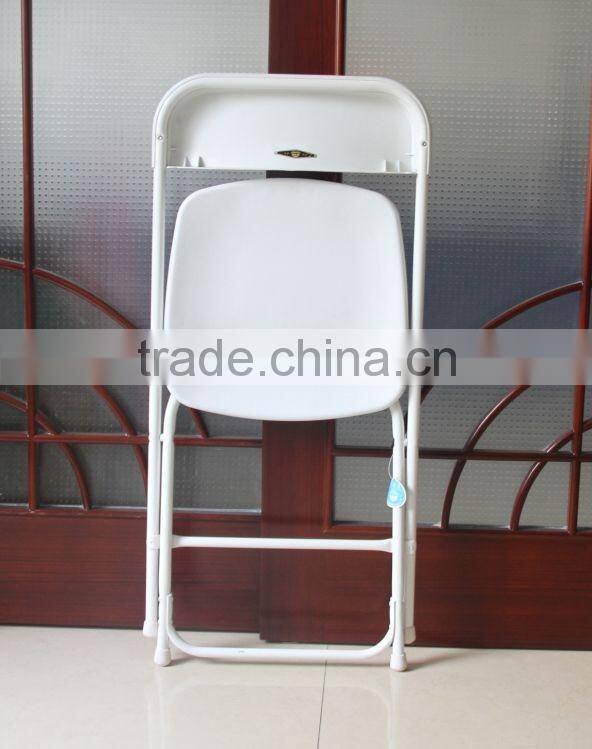 cheap wholesale commercial office folding chair, powder coating steel, plastic back chair, model 1076