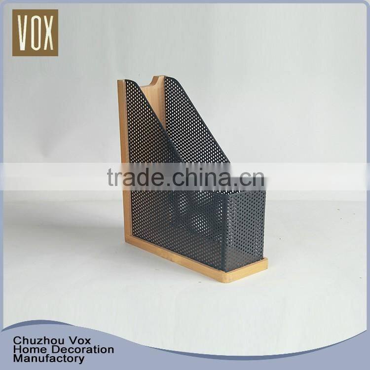 New arrival High quality office equipment wood file holder