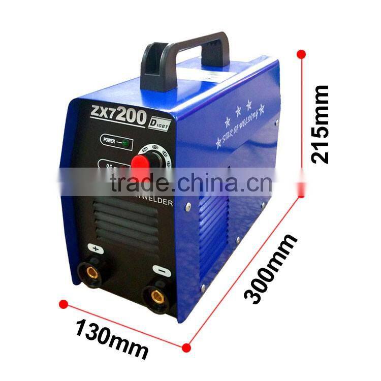 Cheap portable welding machine price ZX7 ARC 200 inverter welder{Largest assembly line , OEM around the world}