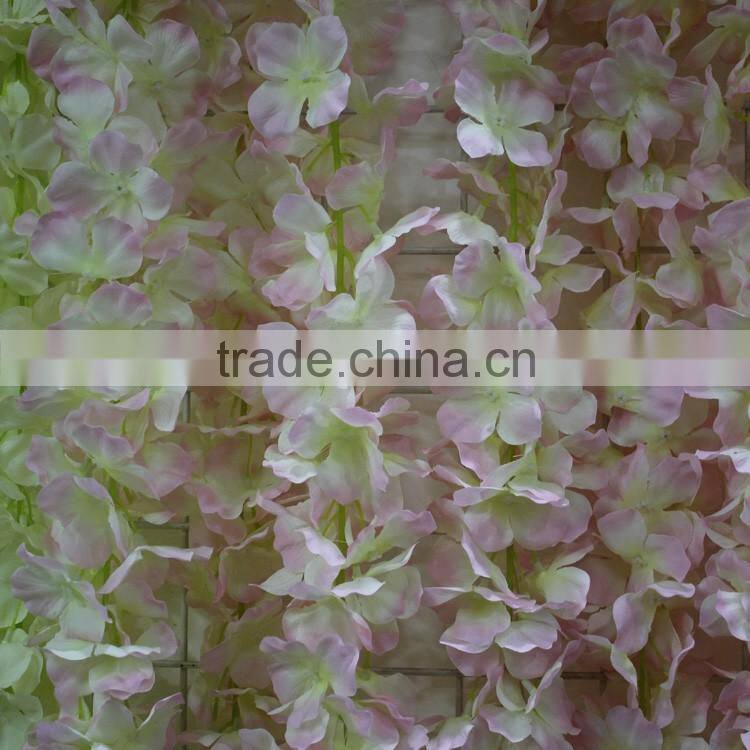 Wisteria Wedding Artificial Flower Wall Wholesale silk flower wall decoration