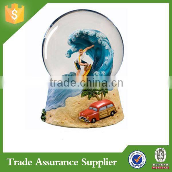 Custom christmas snow globe music snow globe