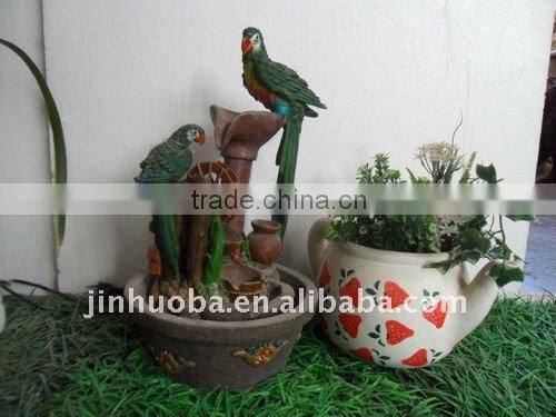 Outdoor fountain resin mushroon water fountain