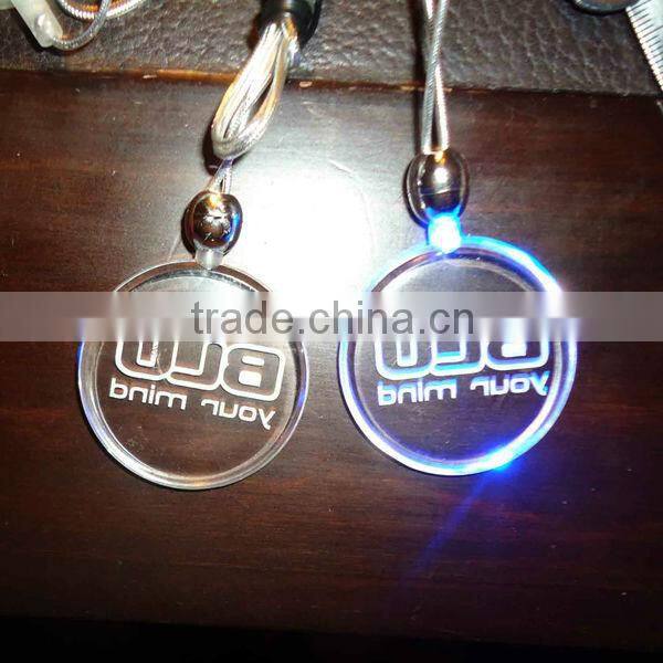 Novelty hot led necklace light