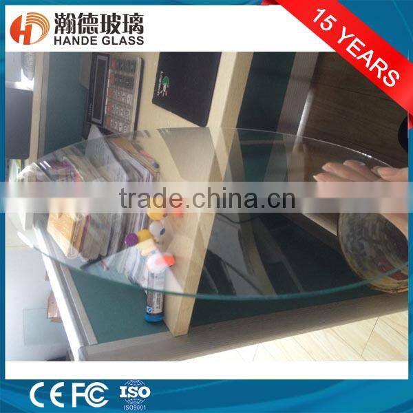 1.8mm-10mm round tempered glass