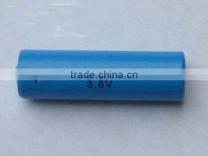AA Size and LiSOCl2 Battery Type AA size lithium battery ER14505