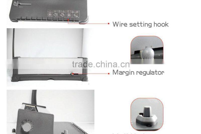 perfect binding machine double wire binding machine a3 binding machine