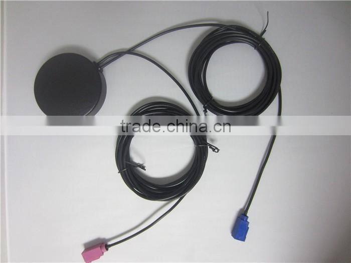 (Manufactory)good performance gps gsm antenna with fakra c and fakra d connector