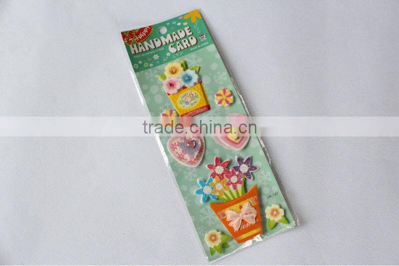 3D handmade card made in china