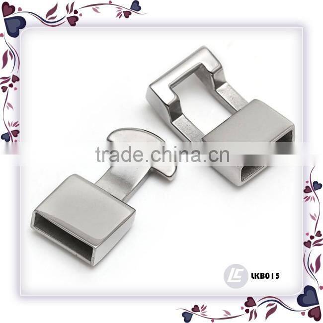 Stainless steel jewelry findings magnetic bracelet clasp unique closure