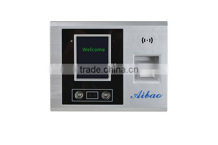 aibao finger scanner face attendance device/facial fingerprint machine for offices