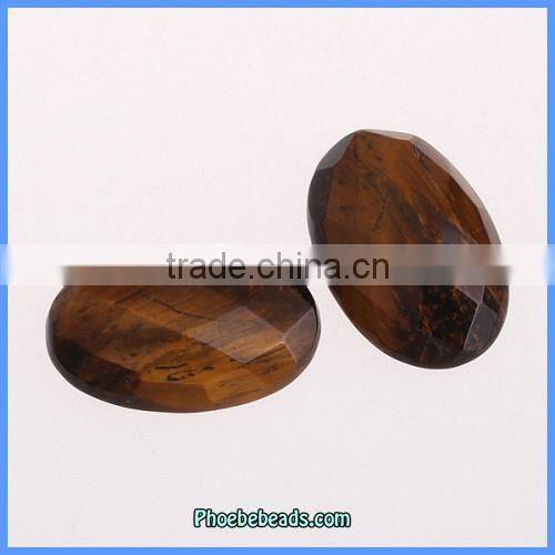 Wholesale High Quality Tiger Eye Faceted Gemstone Cabochons GC-T003