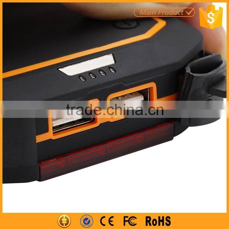 High capacity emergency car jump starter power bank 12000mah