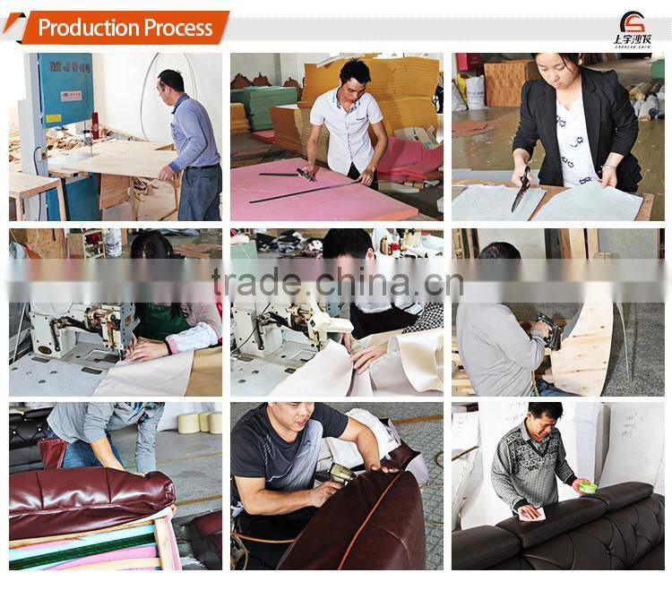 Suofeige 2016 luxe casual sectional sofa 6806-C