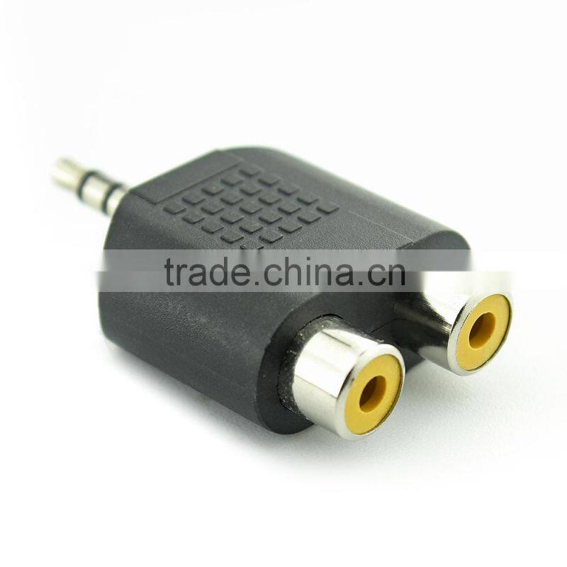3.5mm Stereo to Dual RCA Audio Adapter