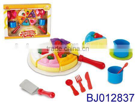 Lovely new plastic toy birthday cake model