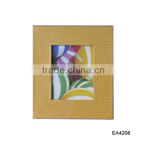 Desk and shelf display paper photo frame, photo paper frame