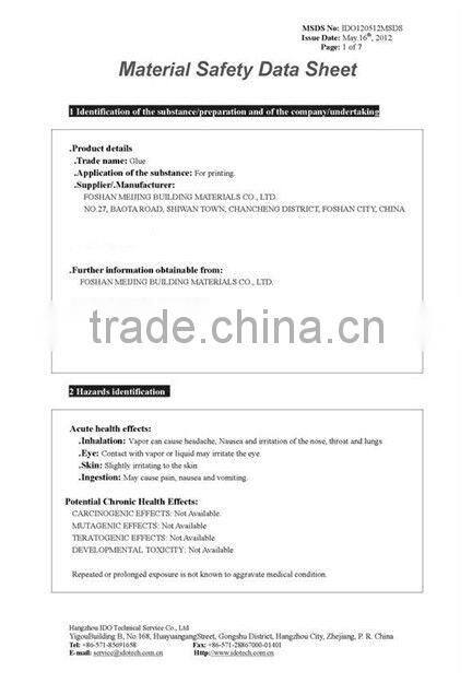 good quality mosaic ultra hold adhesive for paving glass mosaic