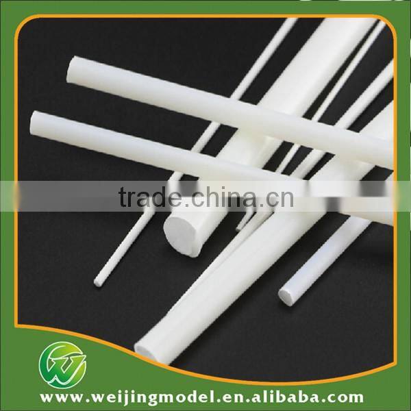 white plastic model rod rod model scale rod model ABS rod model 0.5mm