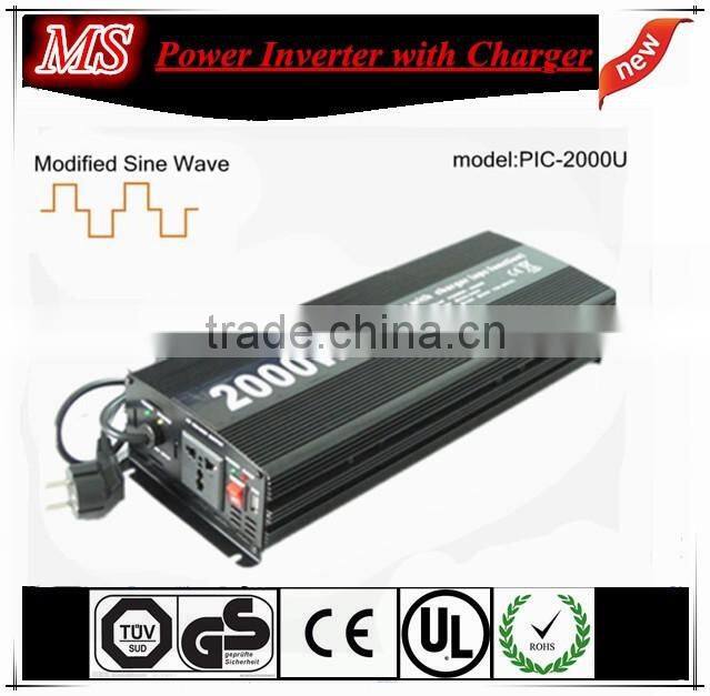 1000watt UPS solar power inverter with charger in modified wave sine