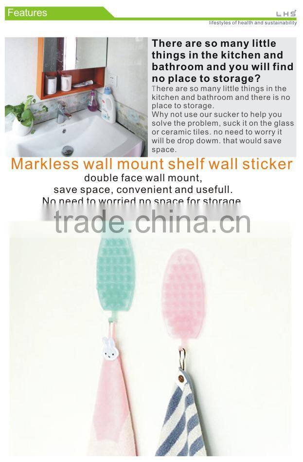 New Fashion Big Magic removable Double Side suction cup holder