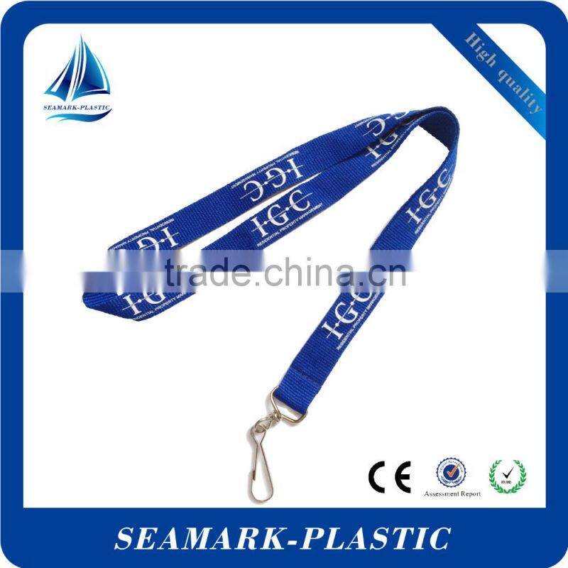 2016 promotional custom logo printed lanyard with card holder