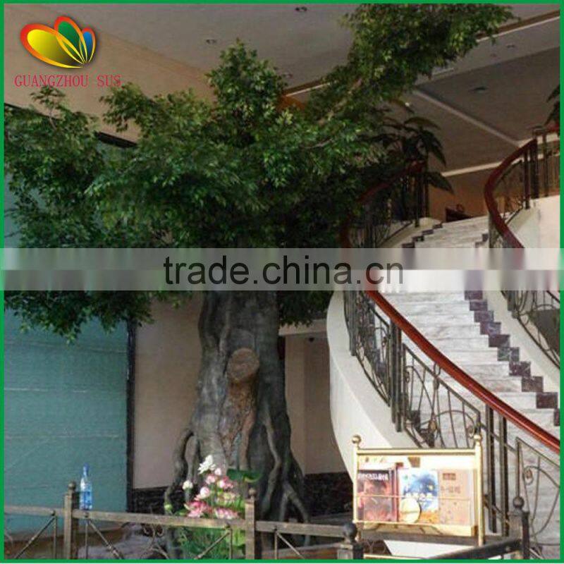 wholesale artificial trees fiber banyan ficus tree