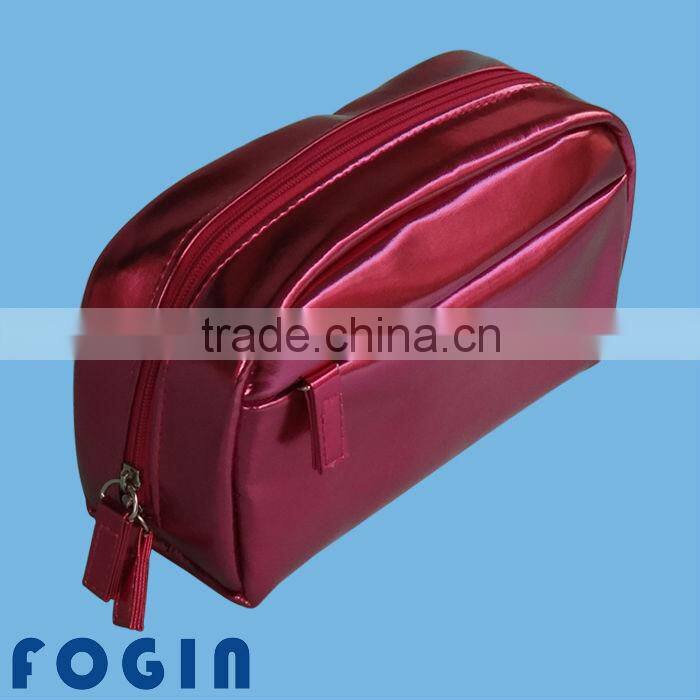 Promotion pu small cosmetic bags pu cosmetic bag