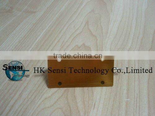 Gold Stainless Aluminum Power Resistor 100W2RJ