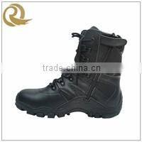 Yiwu genuine leather waterproof steel toe caps military army boots