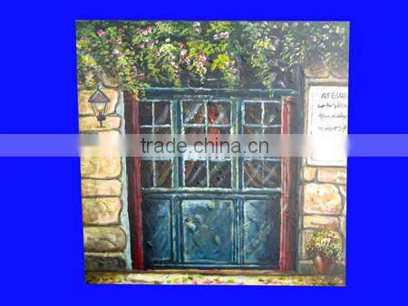 2014 new design scenery canvas frame paints