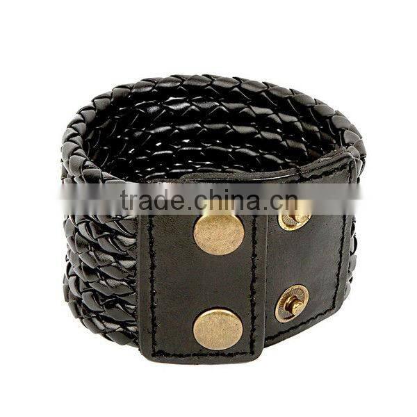 genuine leather leather wrap bracelet Leather Material Artificial Leather